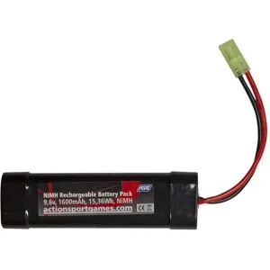 ASG 9.6V NIMH 1600mAh Mini Tamiya