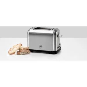 OBH Nordica Metropolitan, 2 skivor, Rostfritt stål, Knappar, Rotations-, 700 W, 220 - 240 V, 50 hz