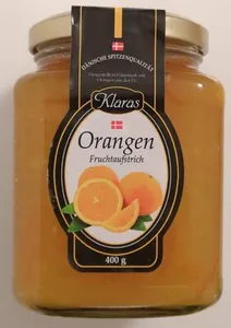 Orangen Fruchtaufstrich