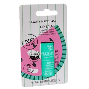 Beauty made easy Paper Tube Lip Balm Summertime Watermelon (5,50 g)