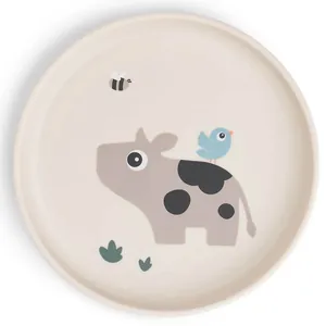 Done by Deer Foodie Plate Tiny Farm Sand