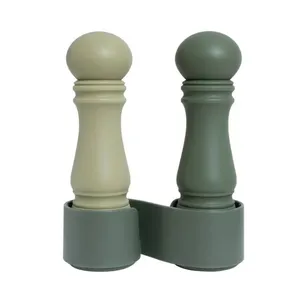 Crushgrind Salt- Og Peberkværn Mini Grøn Plast