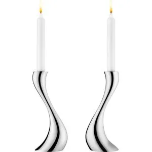 Georg Jensen Cobra Medium ljusstakar 2-pack 10009507