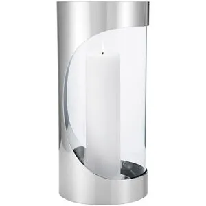 Georg Jensen Chrome Contours ljuslykta 33cm 10020463