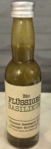 Flüssiges Bio-Basilikum