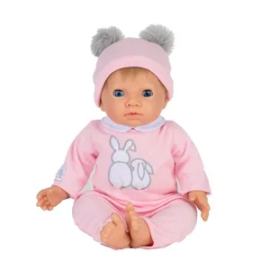 Tiny Treasures - Doll Pink Pom Pom w. Blond Hair