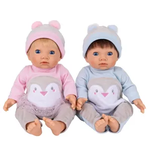 Tiny Treasures - Baby Penguin Twin Doll Set