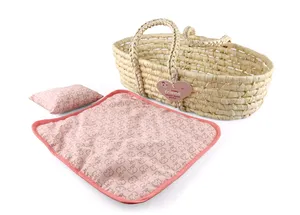 Happy Friend - Wicker Moses Basket