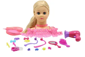 Happy Friend - Hairstyling Head Blond Hair