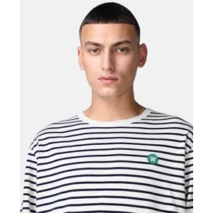 Wood Wood Longsleeve - Mel Male M Blå