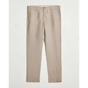 NN07 Theo Linen Trousers Greige