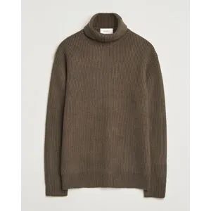 Les Deux Eddie Wool Rib Rollneck Teak