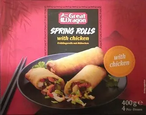 Spring rolla pollo