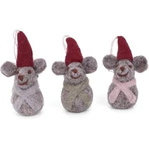 Gry & Sif Julmöss Tovade 3-Pack