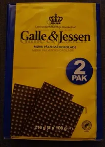 Mørk Pålægschokolade