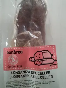 Longaniza del celler