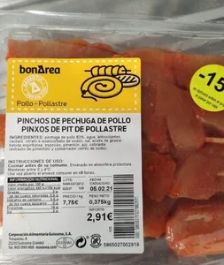 Pinchos de Pechuga de