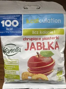 Suszone plasterki jabłka