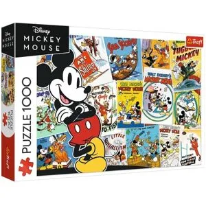Trefl Disney: Mickey Mouse Puzzle 1000, 1000 styck, Tecknade serier, 12 År