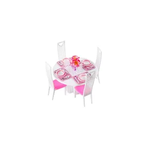 Dockmöbelset med Bord, Stolar & Tillbehör