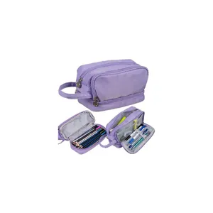 Utdragbart pennfodral med fyra fack