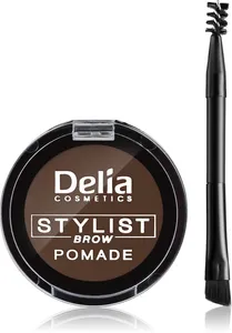 Delia Cosmetics Expert Mörkbrun ögonbrynspomada