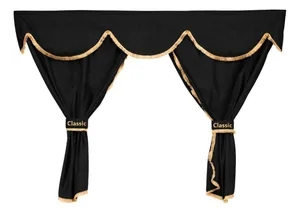 Lastbilsgardiner F-CORE XC34 BLACK