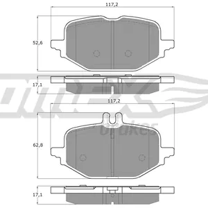 Bromsbelägg TOMEX brakes TX 60-53