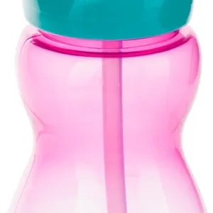 Canpol babies Sport Cup barnflaska med sugrör 12m+ rosa 270 ml