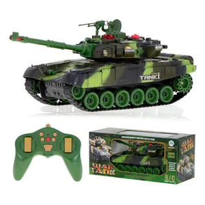 Fjärrstyrd stridsvagn med ljus och ljud