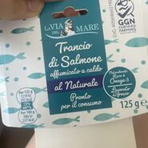 Trancio di Salmone affumicato a caldo al Naturale