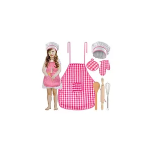 Barnkökset 7 Delar Rosa/Vit Från 3 År