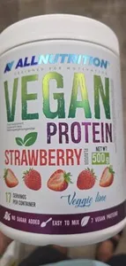 Vegan protein strawberry