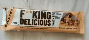 F**king Delicious snack bar caramel peanut