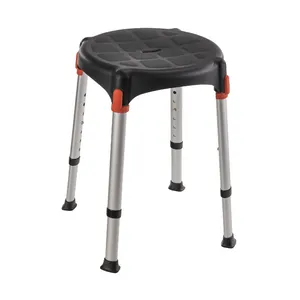 Rund duschsits äldre vit eller svart