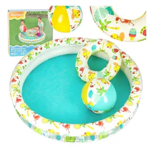 Färgglad Pool med Tillbehör för Barn