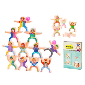 Färgglatt Clowntorn - Motorik & Koordinationsträning