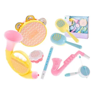 Färgglatt musikinstrumentset för småbarn - 8 delar