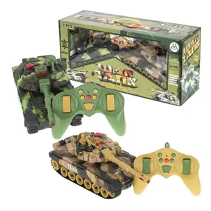 Fjärrstyrd stridsvagn med ljus och ljud
