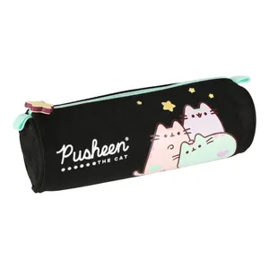 Pastellfärgat pennfodral med Pusheen-motiv