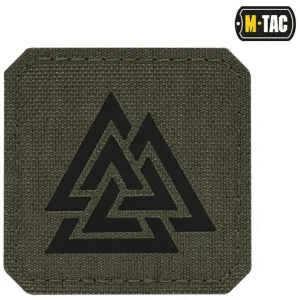 M-Tac Patch Laser Cut - Valknut (Färg: Ranger Green/Svart)