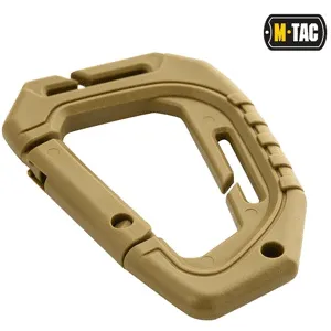 M-Tac Plastic Tactical Carabiner (Färg: Coyote)