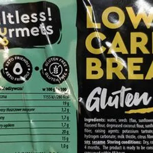 Low carb bread gluten free