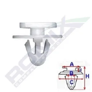 Clip, list ROMIX C60317