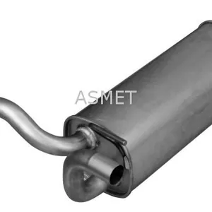 Bakre ljuddämpare ASMET 05.237