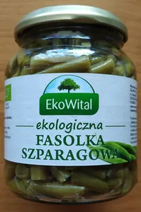 ekologiczna Fasolka szparagowa