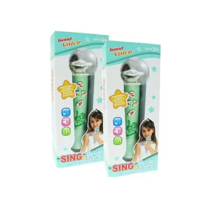 Plastmikrofon (ljus, ljud)