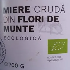 Miere crudă din flori de munte ecologica