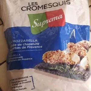 Les cromesquis à la mozzarella