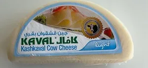 Kashkaval cow cheese light